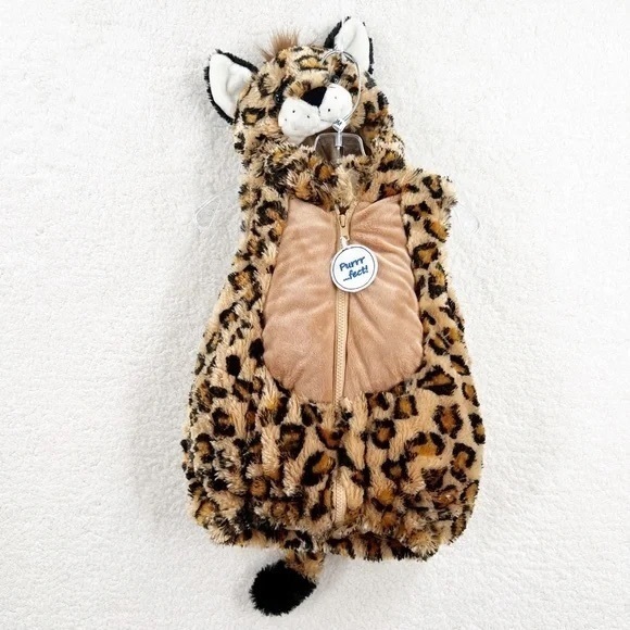 ✨Leopard Cheetah Going Wild Infant Halloween Costume 3-6 M - Picture 1 of 5